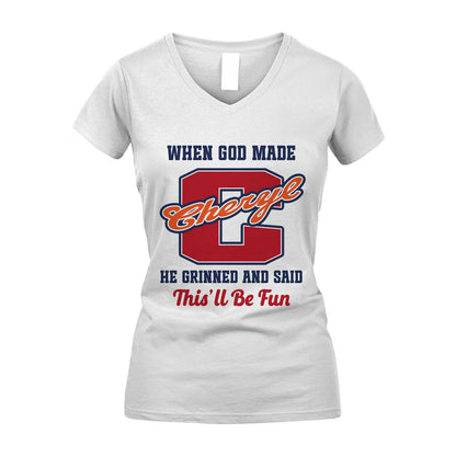 God Made Your Name Custom Shirt CHERYL M1-16