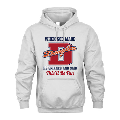 God Made Your Name Custom Shirt DOUGLAS M1-16