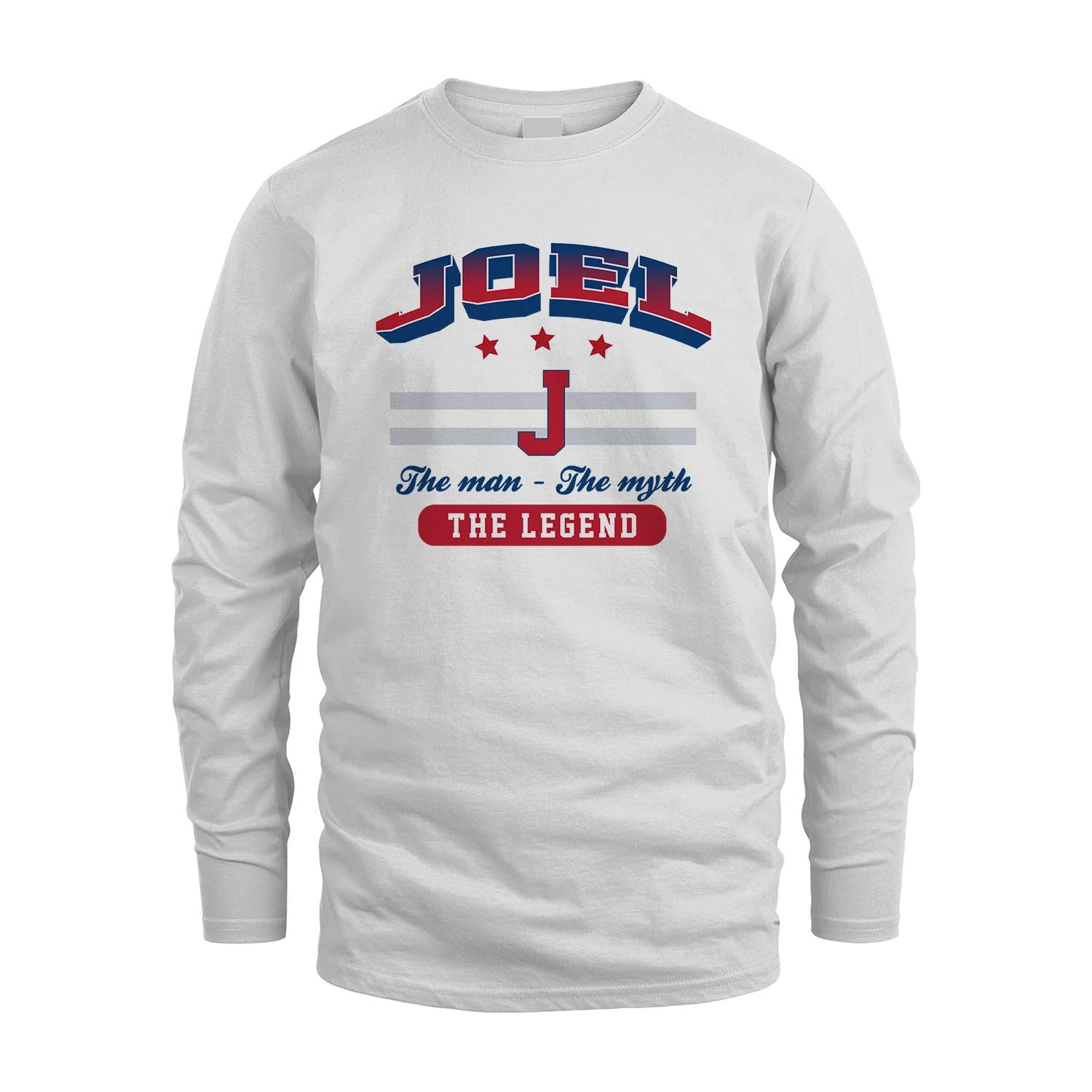 The Man The Myth The Legend With Your Name Shirt JOEL M1-35