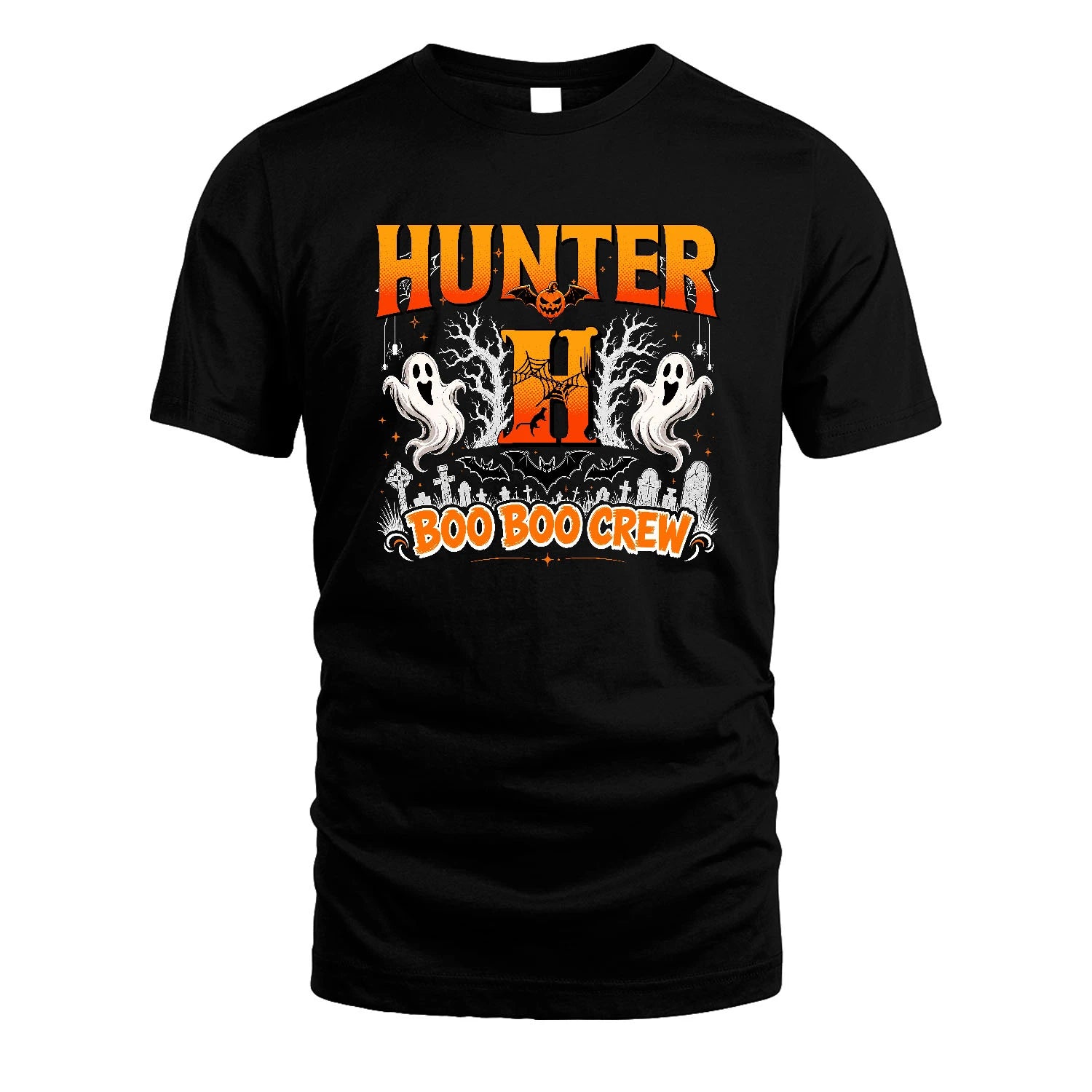 Boo Boo Crew Halloween Custom Name Shirt HUNTER M1-28