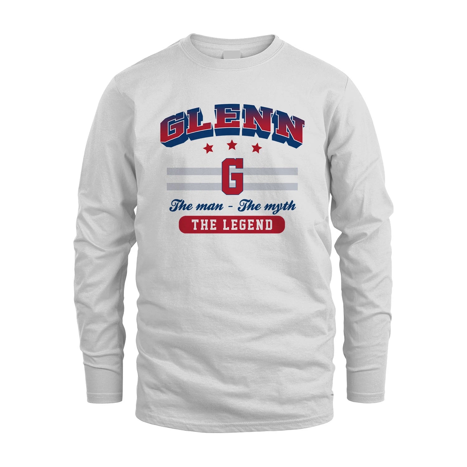 The Man The Myth The Legend With Your Name Shirt GLENN M1-35