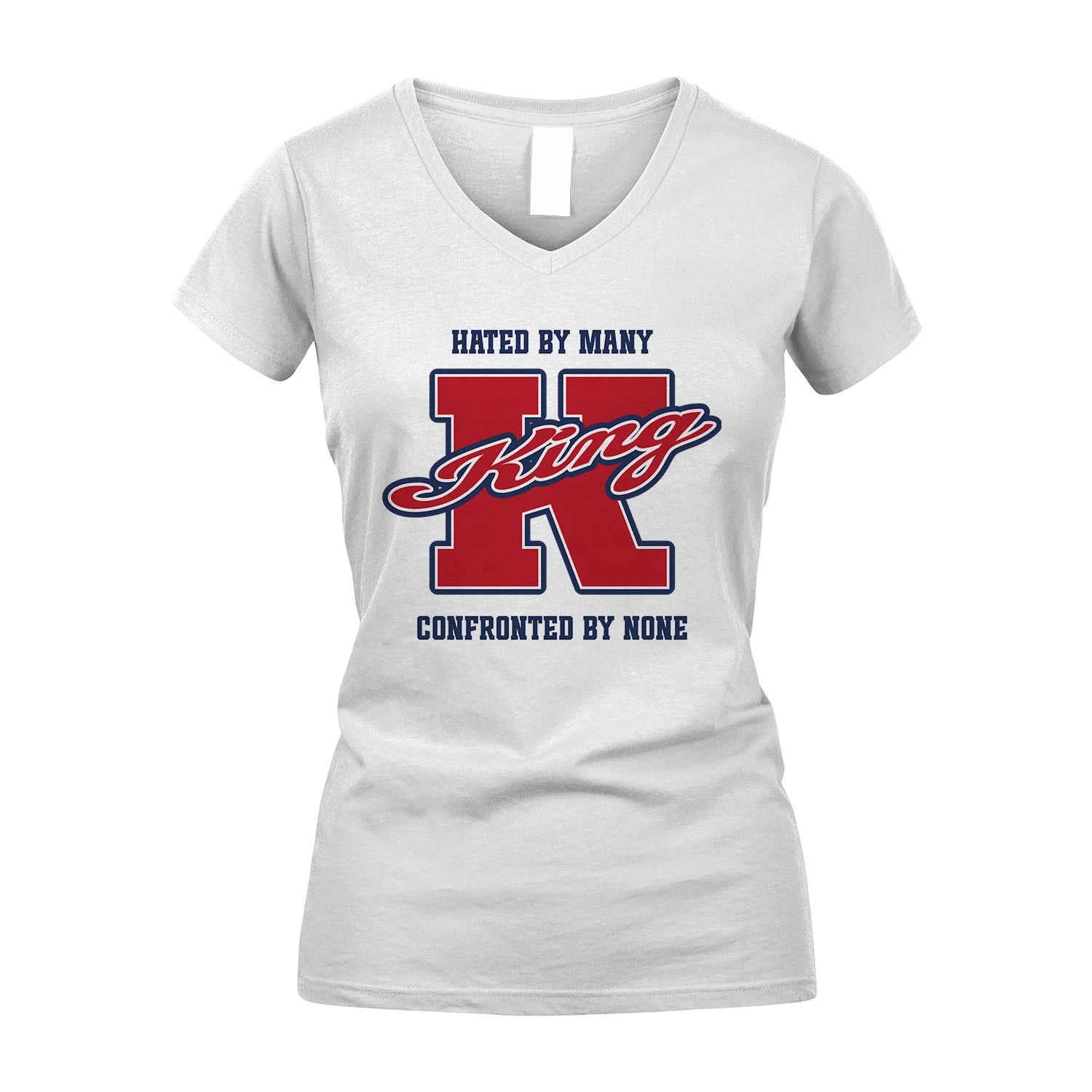 Hated By Many Confronted By None Personalized Name Shirt KING M1-8