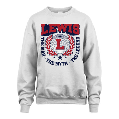 The Man The Myth The Legend Logo Shirt LEWIS M1-30