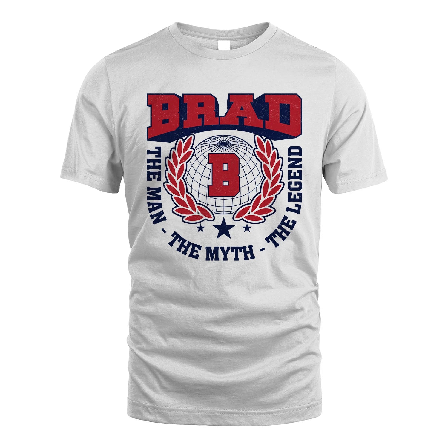 The Man The Myth The Legend Logo Shirt BRAD M1-30