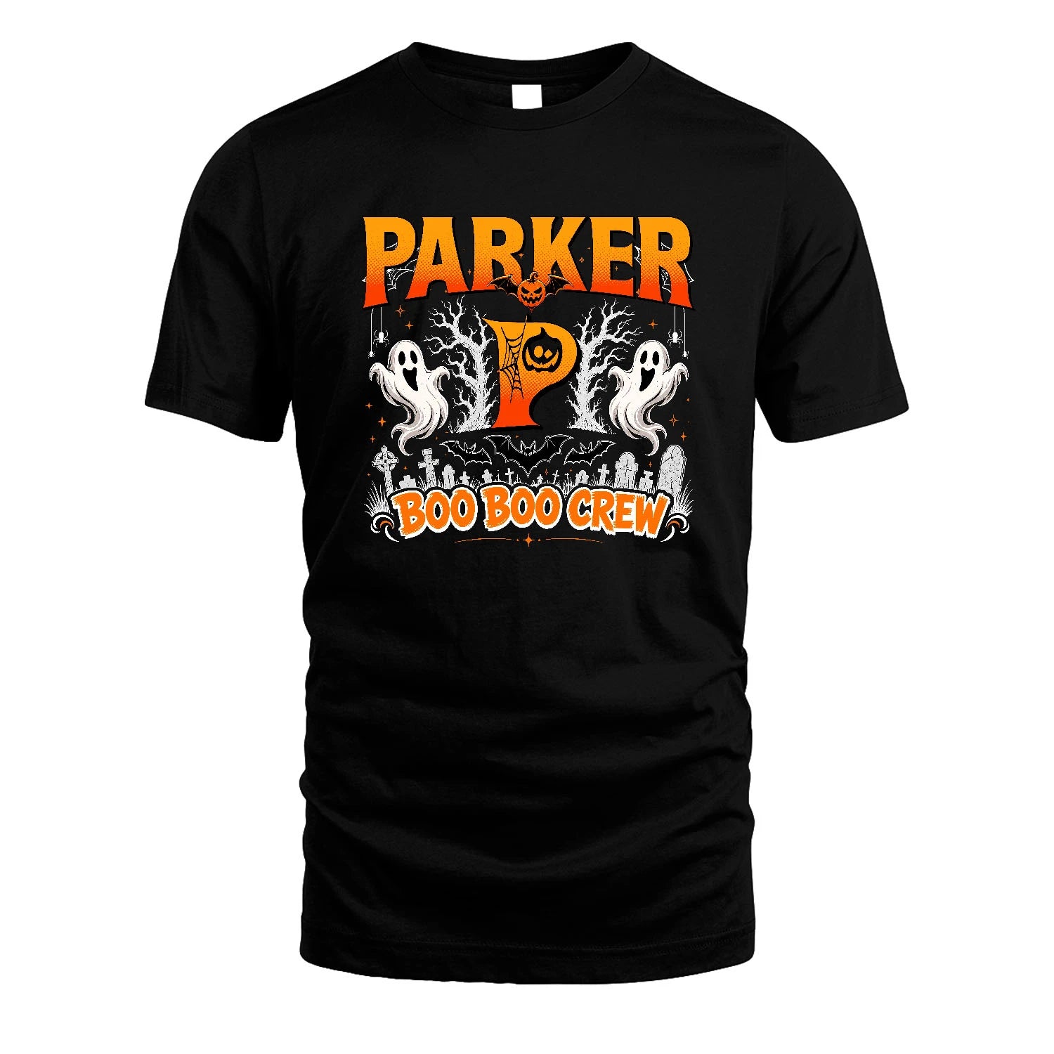 Boo Boo Crew Halloween Custom Name Shirt PARKER M1-28