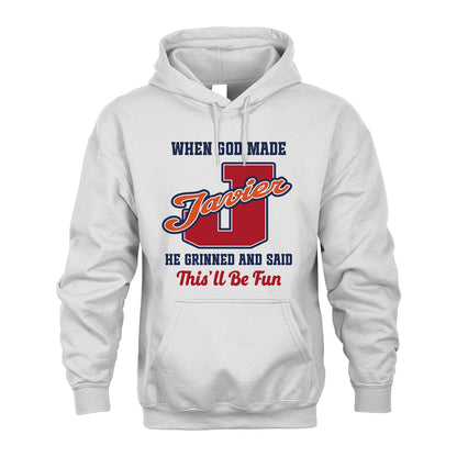 God Made Your Name Custom Shirt JAVIER M1-16