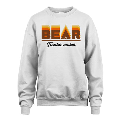 Your Name Trouble Maker Funny Shirt BEAR M1-34