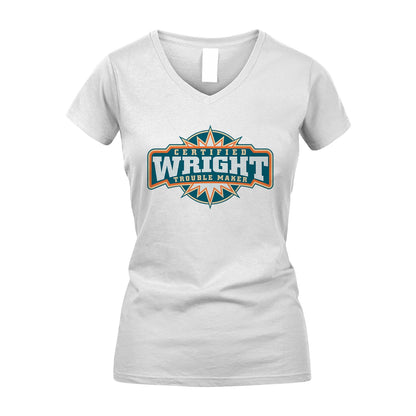 Certified Your Name Trouble Maker Shirt WRIGHT M1-36