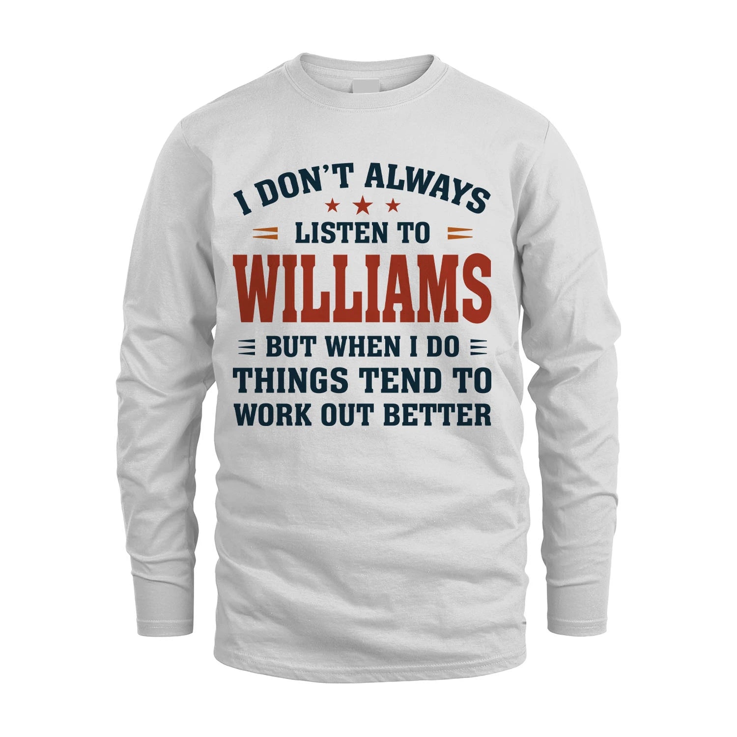 I Don't Always Listen To... WILLIAMS M1-2