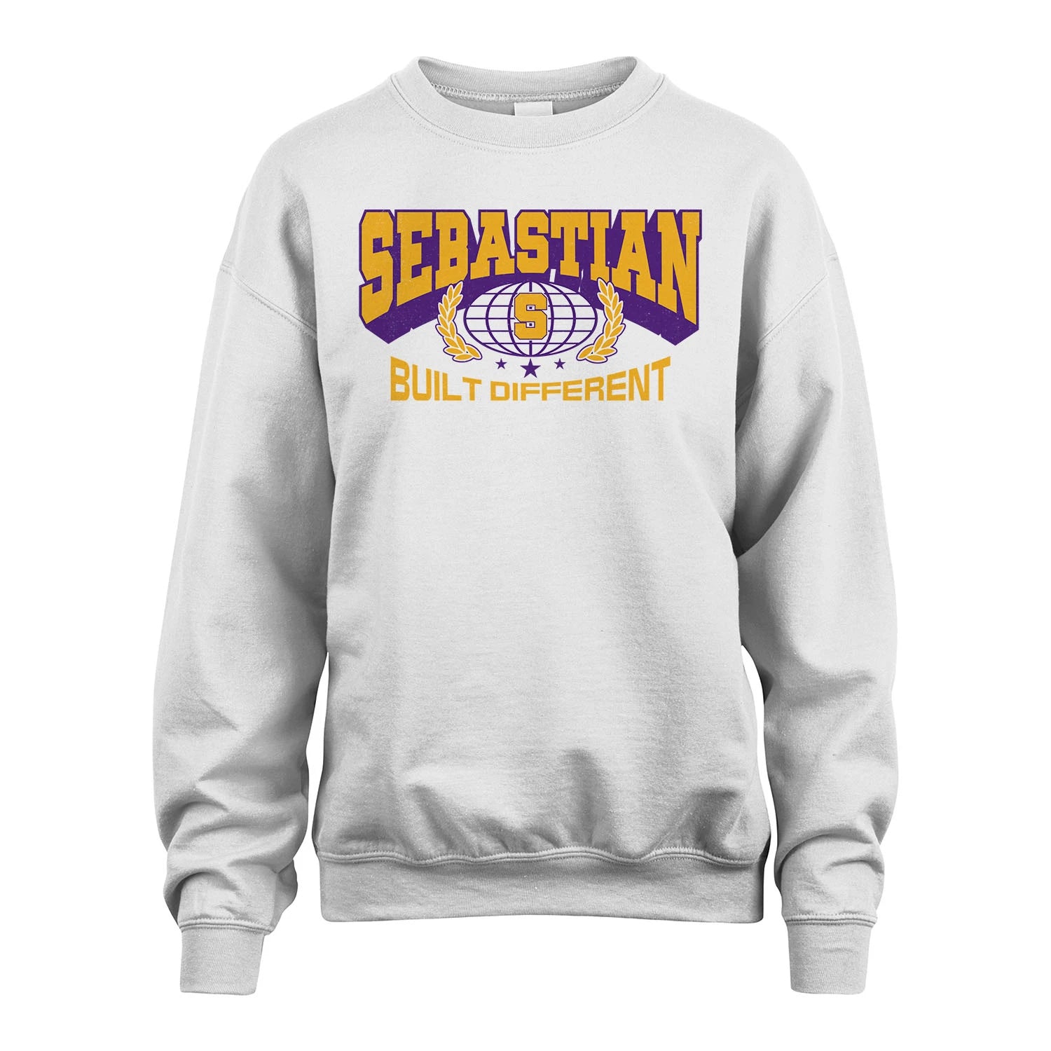 Your Name Built Different Sporty Shirt SEBASTIAN M1-32