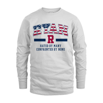 Hated By Many Confronted By None America Shirt RYAN M1-10