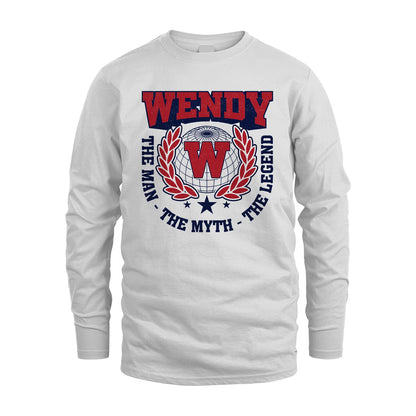 The Man The Myth The Legend Logo Shirt WENDY M1-30