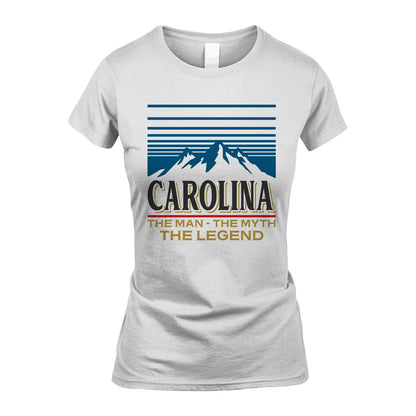 The Man The Myth The Legend Vintage Mountain Shirt CAROLINA M1-19