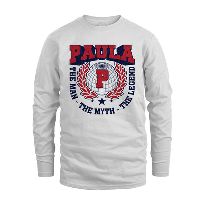 The Man The Myth The Legend Logo Shirt PAULA M1-30