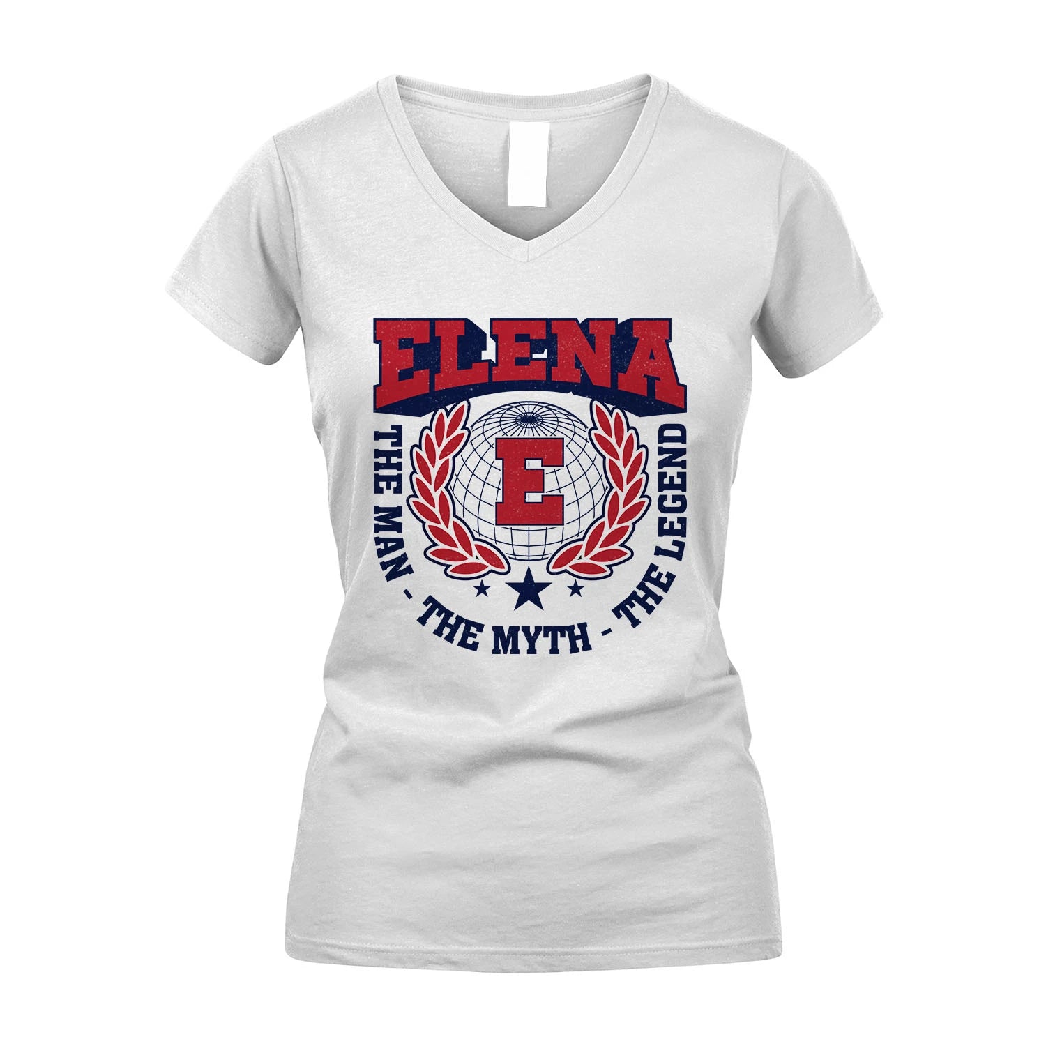 The Man The Myth The Legend Logo Shirt ELENA M1-30