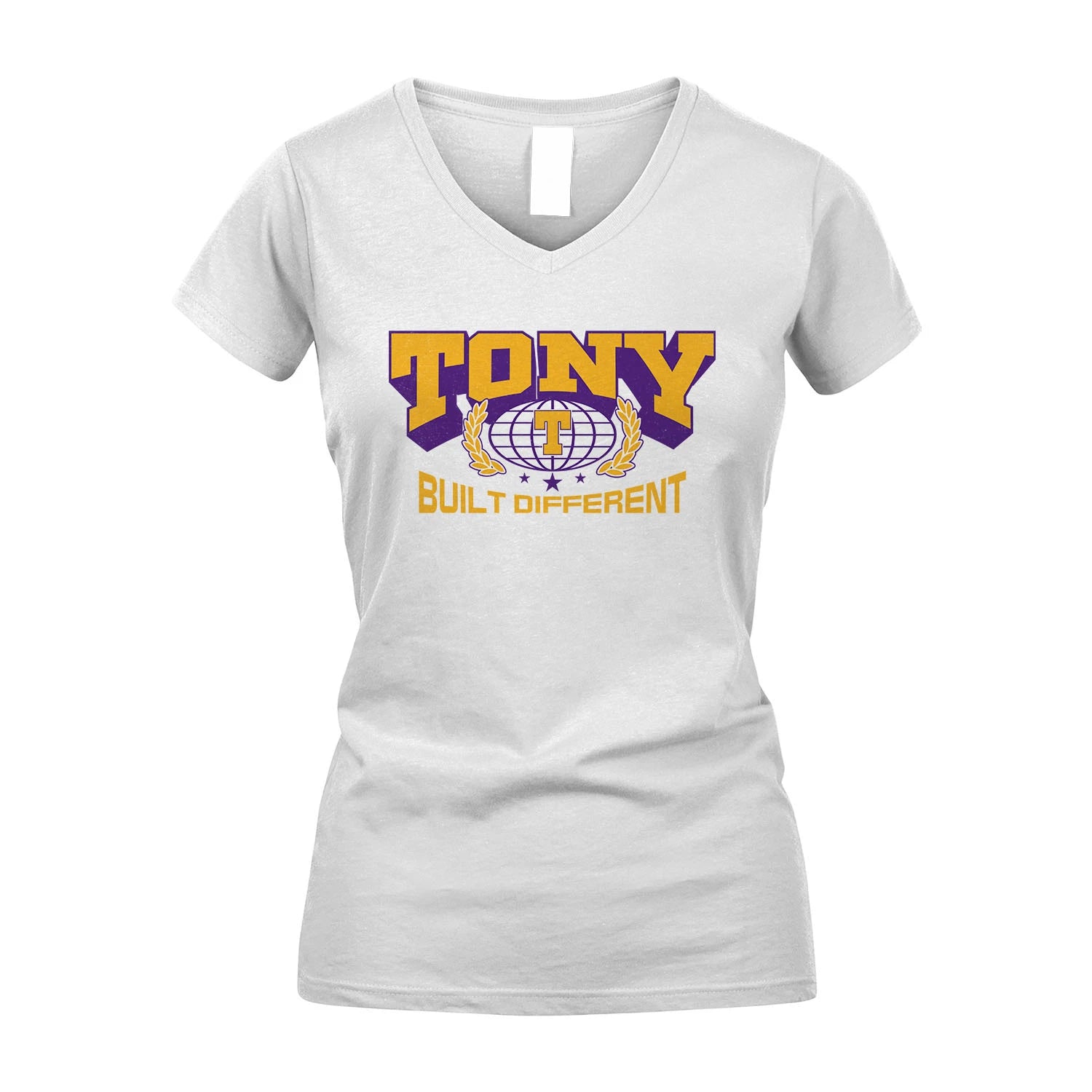 Your Name Built Different Sporty Shirt TONY M1-32