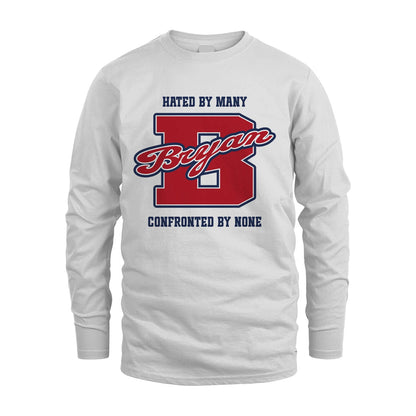 Hated By Many Confronted By None Personalized Name Shirt BRYAN M1-8