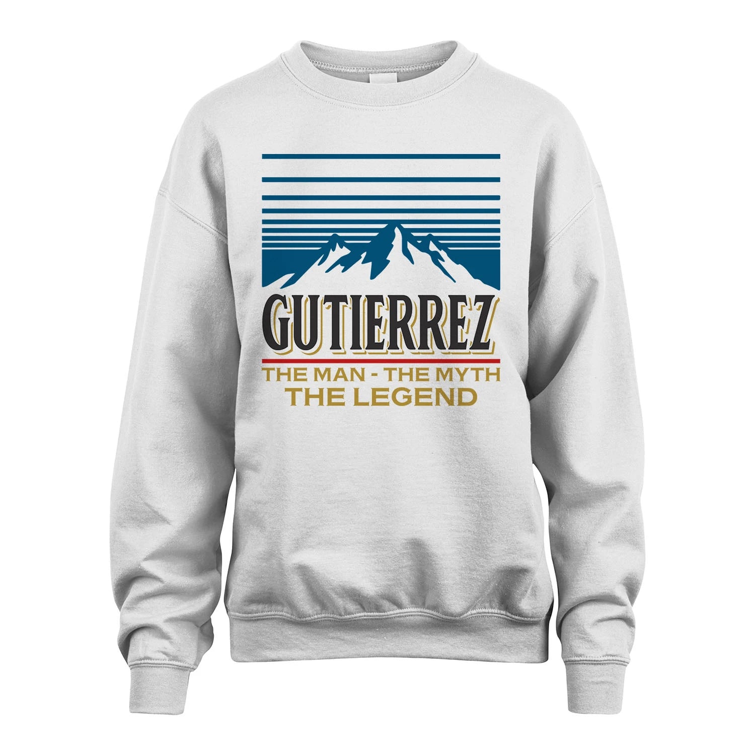 The Man The Myth The Legend Vintage Mountain Shirt GUTIERREZ M1-19