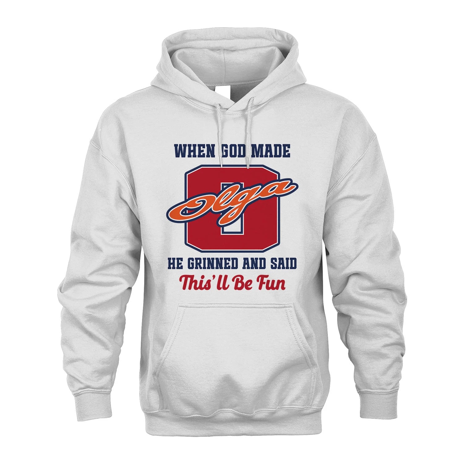 God Made Your Name Custom Shirt OLGA M1-16