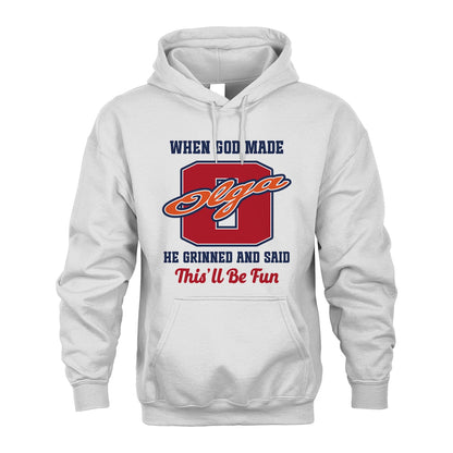 God Made Your Name Custom Shirt OLGA M1-16