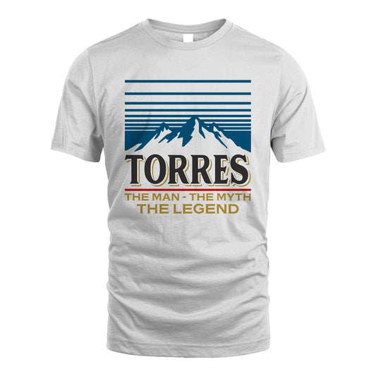 The Man The Myth The Legend Vintage Mountain Shirt TORRES M1-19