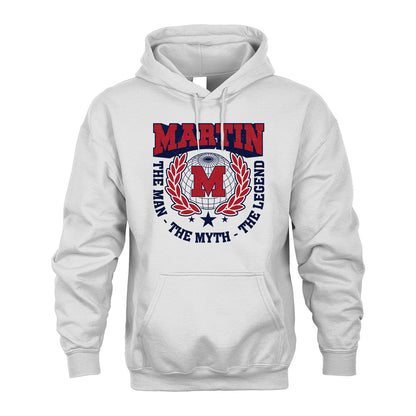 The Man The Myth The Legend Logo Shirt MARTIN M1-30