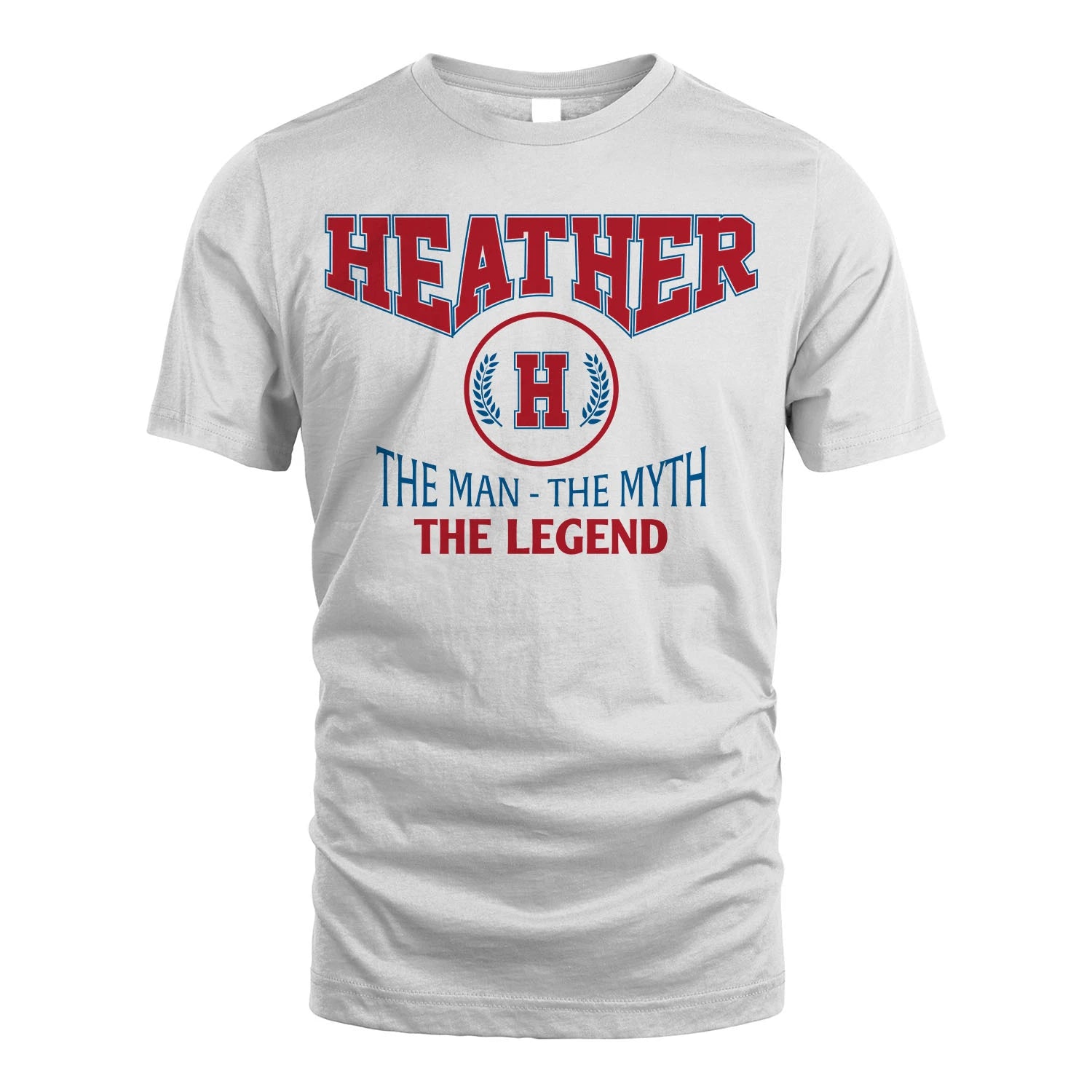 The Man The Myth The Legend Jet Style Shirt HEATHER M1-9