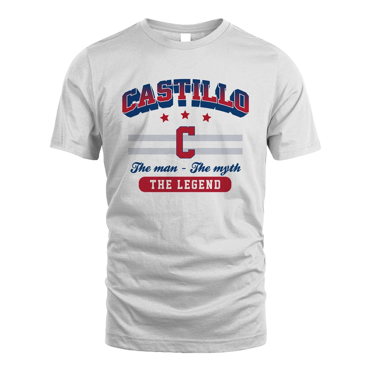 The Man The Myth The Legend With Your Name Shirt CASTILLO M1-35