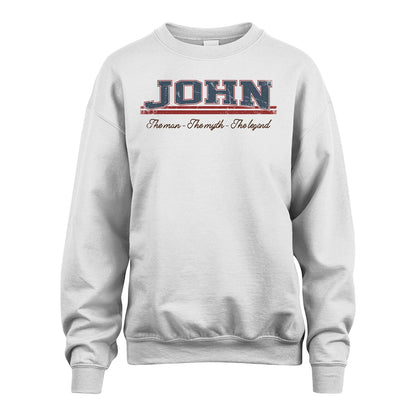 The Man The Myth The Legend Vintage Shirt JOHN M1-6