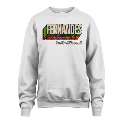 Your Name Built Different Retro Shirt FERNANDES M1-26
