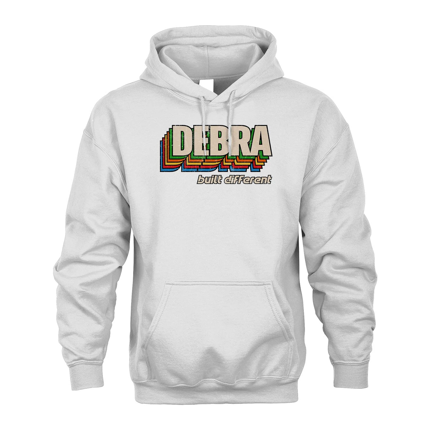 Your Name Built Different Retro Shirt DEBRA M1-26