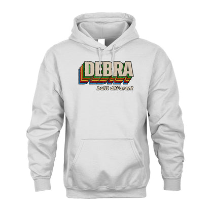Your Name Built Different Retro Shirt DEBRA M1-26