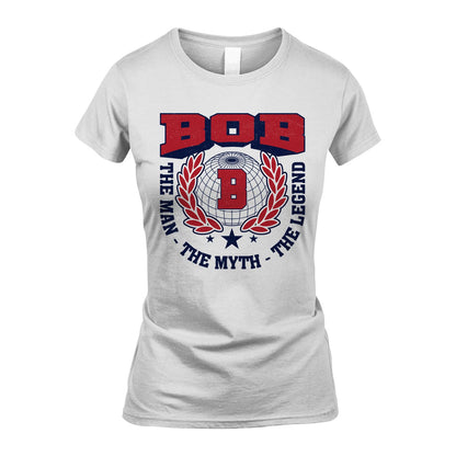 The Man The Myth The Legend Logo Shirt BOB M1-30