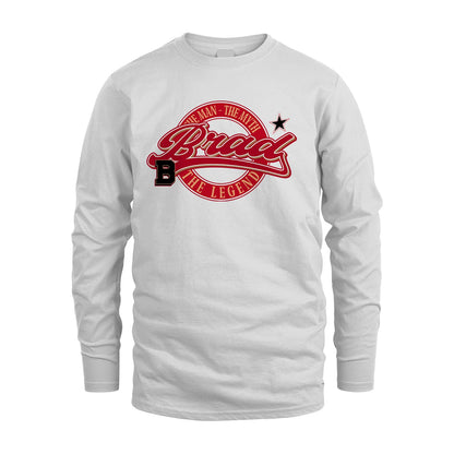 The Man The Myth The Legend Sporty Shirt BRAD M1-14