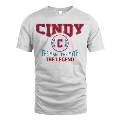 The Man The Myth The Legend Jet Style Shirt CINDY M1-9
