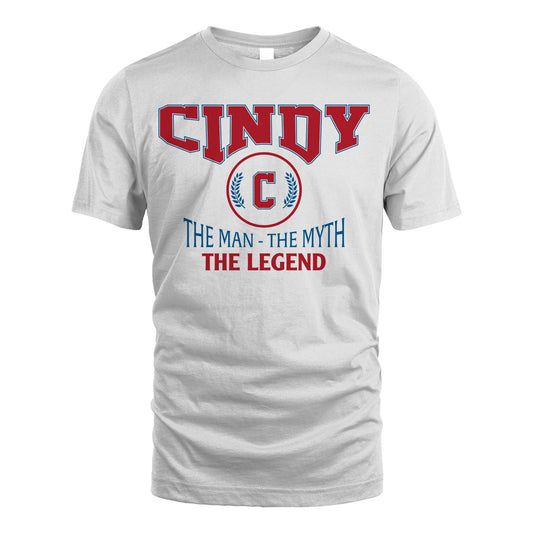 The Man The Myth The Legend Jet Style Shirt CINDY M1-9