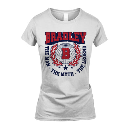 The Man The Myth The Legend Logo Shirt BRADLEY M1-30