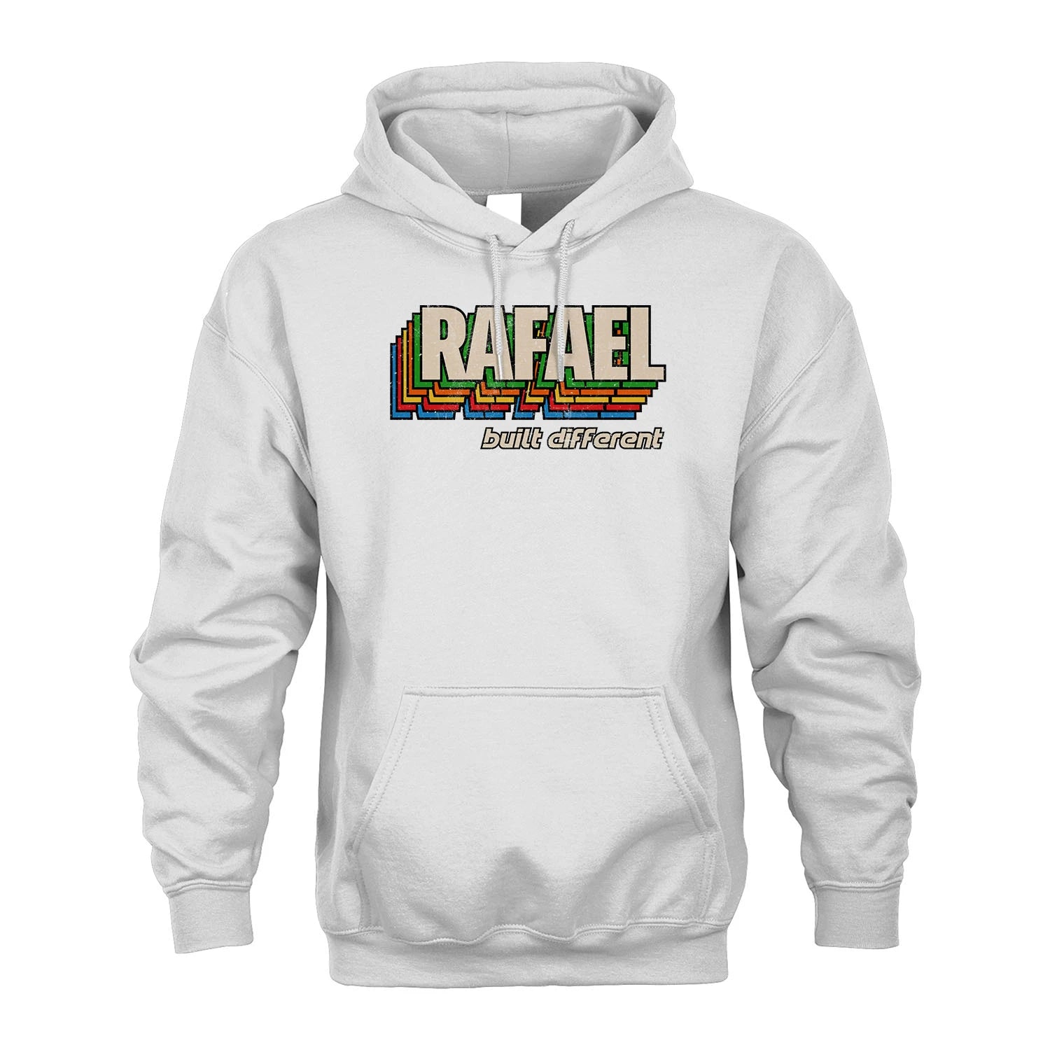 Your Name Built Different Retro Shirt RAFAEL M1-26