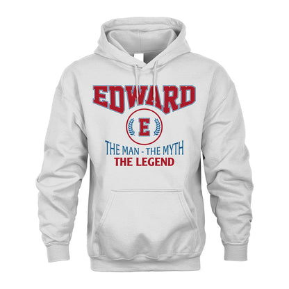 The Man The Myth The Legend Jet Style Shirt EDWARD M1-9