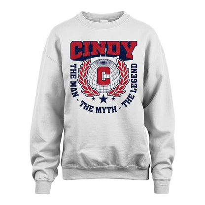 The Man The Myth The Legend Logo Shirt CINDY M1-30