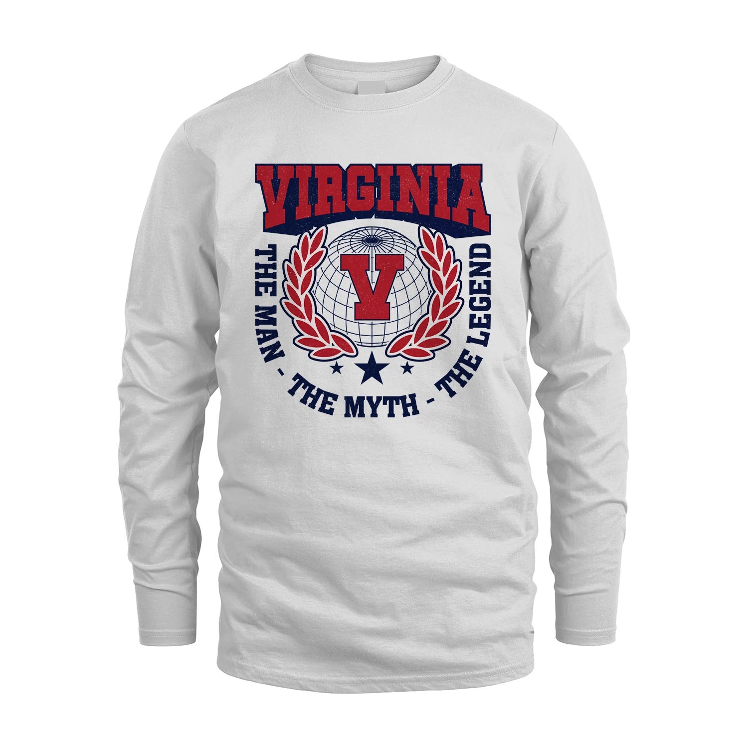 The Man The Myth The Legend Logo Shirt VIRGINIA M1-30