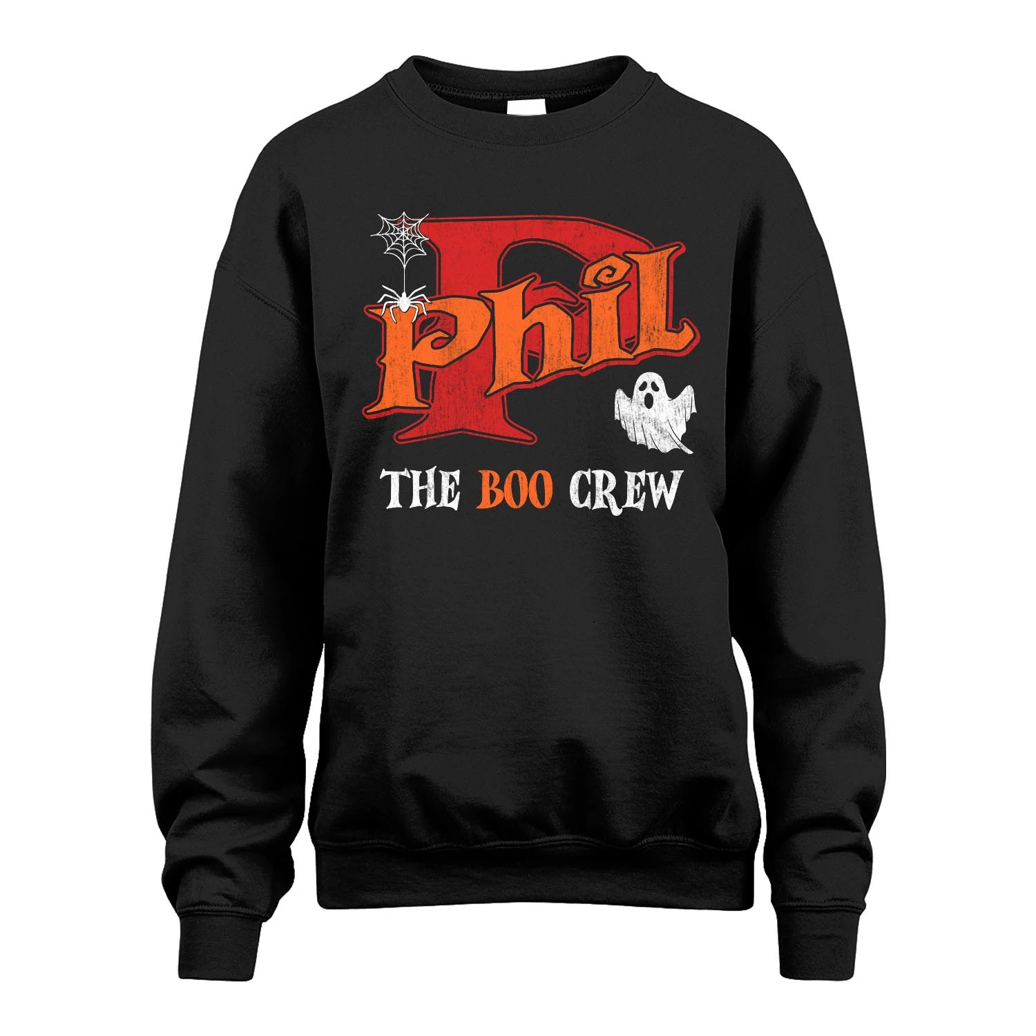 The Boo Crew Halloween Custom Name Shirt PHIL M1-22