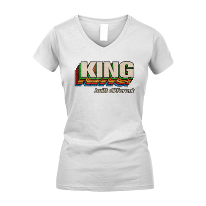 Your Name Built Different Retro Shirt KING M1-26