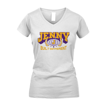 Your Name Built Different Sporty Shirt JENNY M1-32