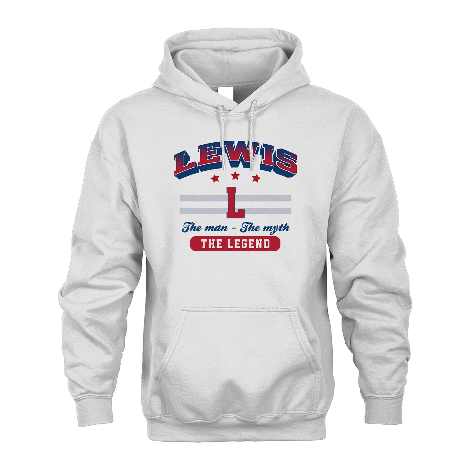The Man The Myth The Legend With Your Name Shirt LEWIS M1-35
