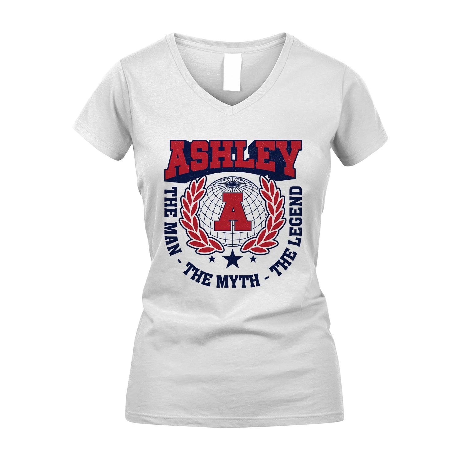 The Man The Myth The Legend Logo Shirt ASHLEY M1-30
