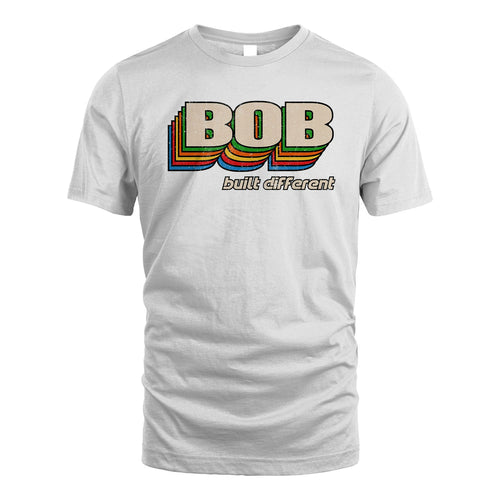 Your Name Built Different Retro Shirt BOB M1-26