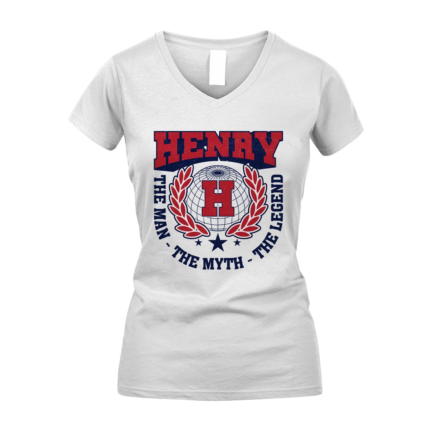 The Man The Myth The Legend Logo Shirt HENRY M1-30