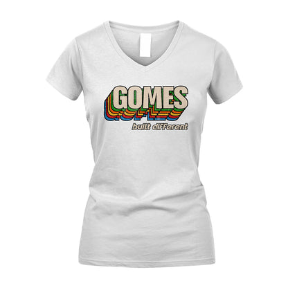 Your Name Built Different Retro Shirt GOMES M1-26