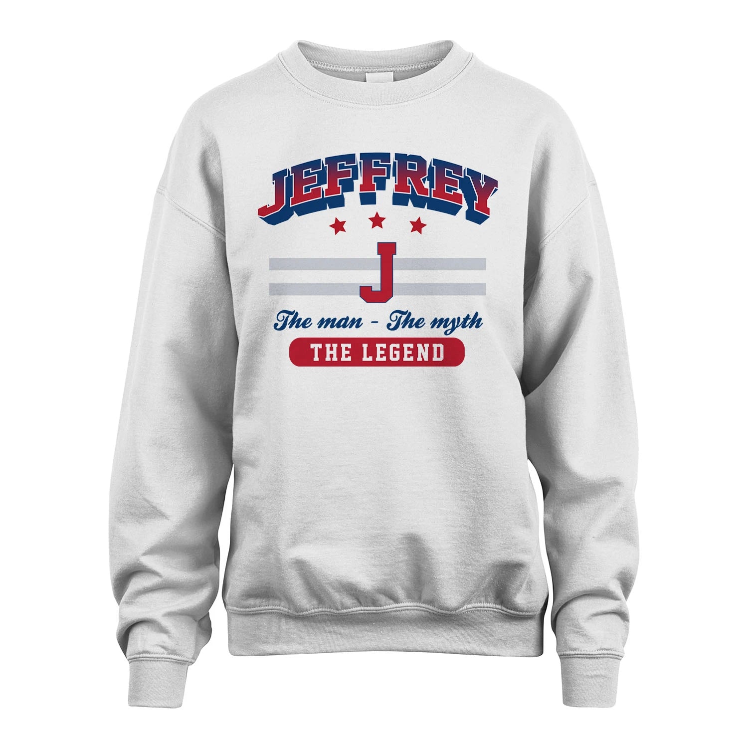 The Man The Myth The Legend With Your Name Shirt JEFFREY M1-35